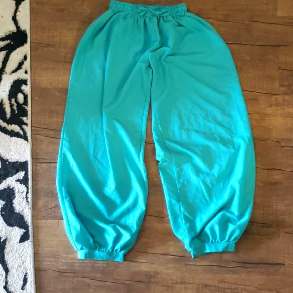 Turquoise Pants